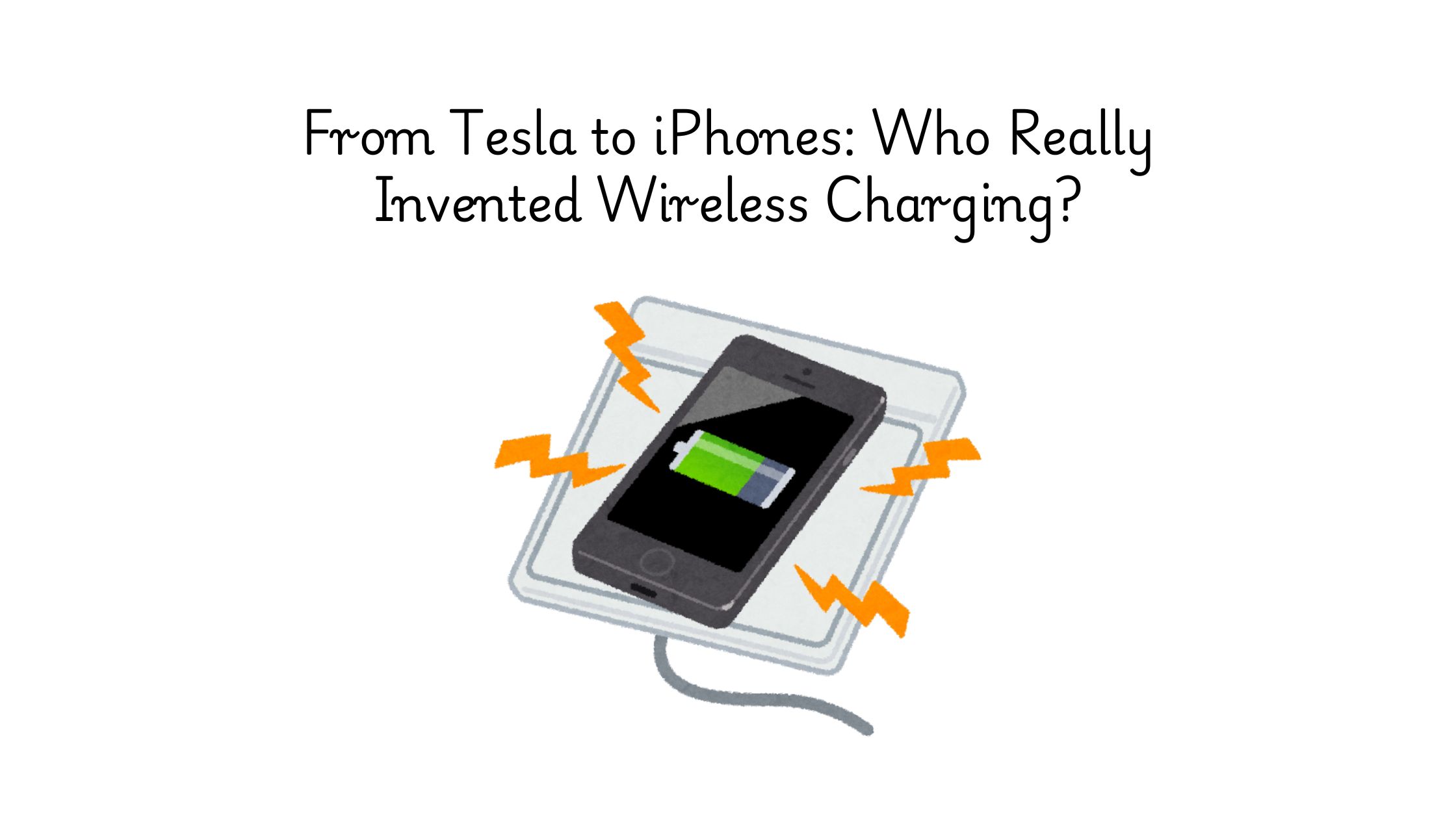 who invented wireless charging?